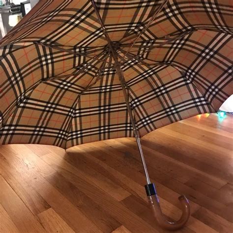 burberry umbrella men's|vintage Burberry umbrella stand.